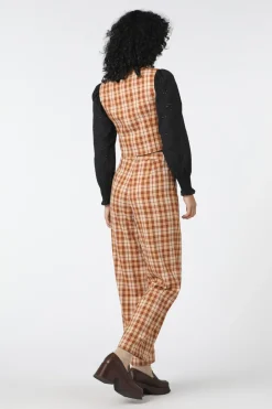 Women Princess Highway Blouses & Tops*Stacey Check Vest