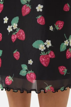 Women Princess Highway Skirts & Skorts*Strawberry Mesh Skirt