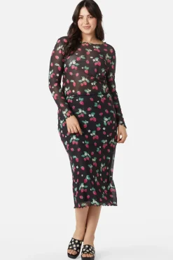 Women Princess Highway Blouses & Tops*Strawberry Mesh Top