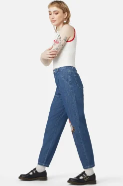 Women Dangerfield Pants & Jumpsuits*Strawberry Patch Peg Leg Jeans