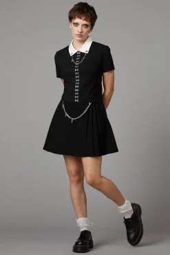 Women Black Friday Blouses & Tops*Strings Gothic Blouse