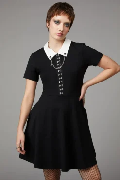 Women Black Friday Dresses & Pinafores*Strings Gothic Dress