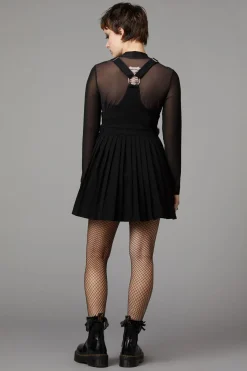 Women Black Friday Dresses & Pinafores*Strings Gothic Pinafore
