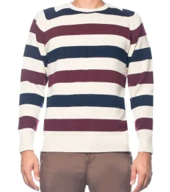 Men Dangerfield Jumpers & Knits*Stripey Raglan Jumper