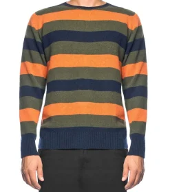 Men Dangerfield Jumpers & Knits*Stripey Raglan Jumper