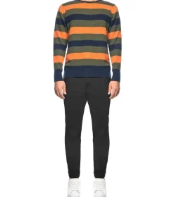 Men Dangerfield Jumpers & Knits*Stripey Raglan Jumper