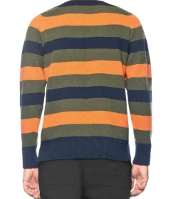 Men Dangerfield Jumpers & Knits*Stripey Raglan Jumper