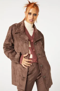 Women Dangerfield Jackets & Coats*Suede Glade Jacket