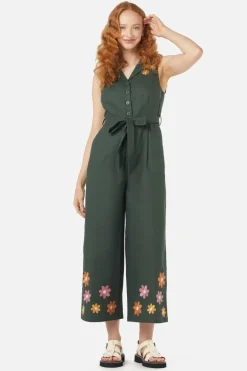 Women Princess Highway Pants & Jumpsuits*Sunny Retro Emb Jumpsuit