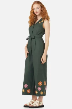Women Princess Highway Pants & Jumpsuits*Sunny Retro Emb Jumpsuit