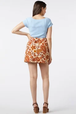 Women Princess Highway Skirts & Skorts*Sunset Paisley Mini Skirt