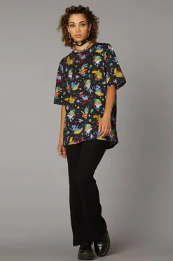 Men Black Friday Shirts & Tees*Surfing Creatures Over S Tee