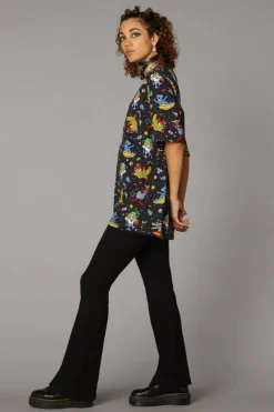 Men Black Friday Shirts & Tees*Surfing Creatures Over S Tee