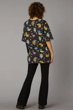 Men Black Friday Shirts & Tees*Surfing Creatures Over S Tee