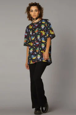 Men Black Friday Shirts & Tees*Surfing Creatures Over S Tee