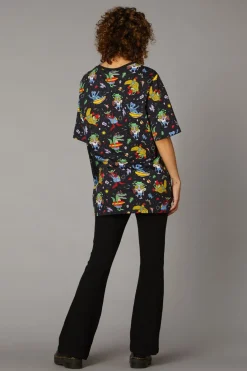 Men Black Friday Shirts & Tees*Surfing Creatures Over S Tee