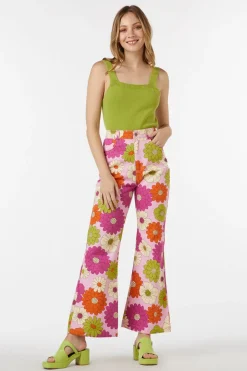 Women Princess Highway Pants & Jumpsuits*Susan Floral Flare Jean