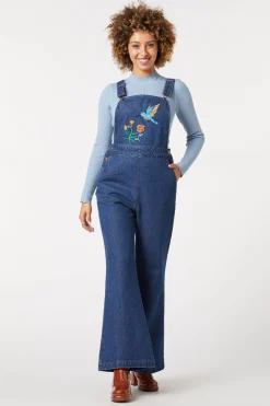 Women Princess Highway Pants & Jumpsuits*Sweet Nectar Embroidered Overall