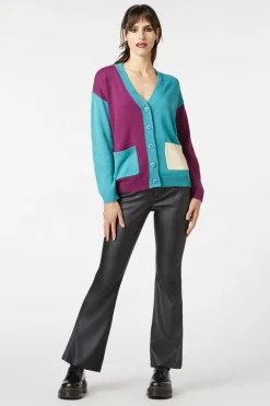 Women Dangerfield Knitwear & Cardis*Tabby Colour Bock Cardi