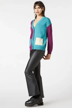 Women Dangerfield Knitwear & Cardis*Tabby Colour Bock Cardi