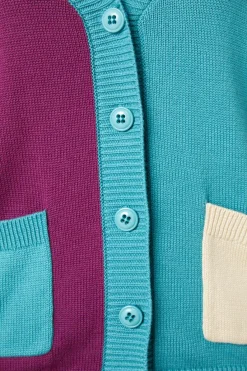 Women Dangerfield Knitwear & Cardis*Tabby Colour Bock Cardi