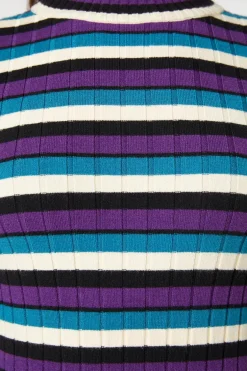 Women Dangerfield Knitwear & Cardis*Tabby Stripe Skivvy Knit