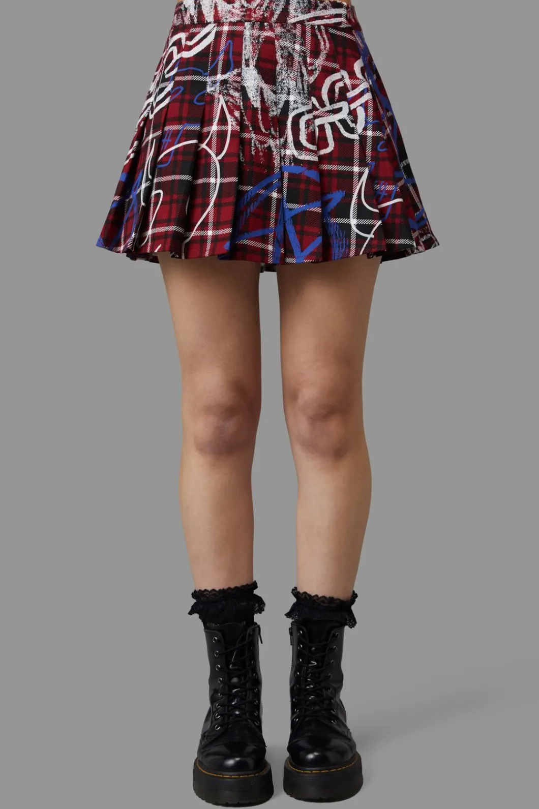 Women Black Friday Skirts & Skorts*Tag Tartan Miniskirt