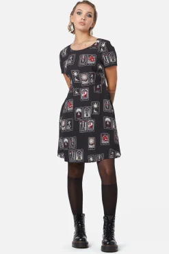 Women Dangerfield Dresses & Pinafores*Tarot Spread Print Dress