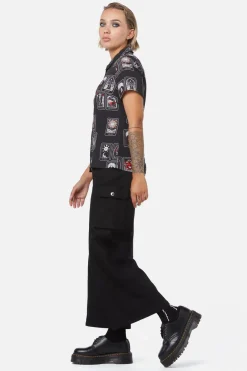 Women Dangerfield Blouses & Tops*Tarot Spread Printed Shirt