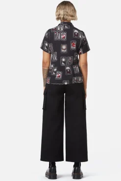 Women Dangerfield Blouses & Tops*Tarot Spread Printed Shirt
