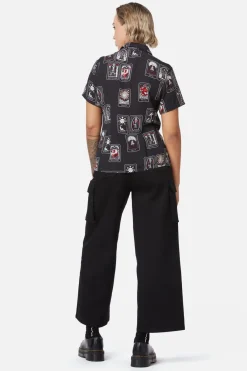 Women Dangerfield Blouses & Tops*Tarot Spread Printed Shirt