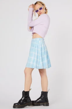 Women Dangerfield Skirts & Skorts*Tartan Mood Pleat Mini Skirt