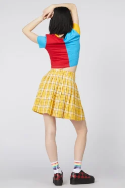 Women Dangerfield Skirts & Skorts*Tartan Mood Pleat Mini Skirt