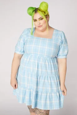 Women Dangerfield Dresses & Pinafores*Tartan Mood Ruffle Dress