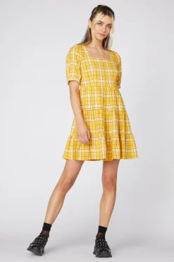 Women Dangerfield Dresses & Pinafores*Tartan Mood Ruffle Dress