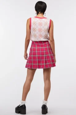 Women Dangerfield Skirts & Skorts*Tartan Skater Skirt