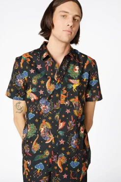 Men Dangerfield Shirts & Tees*Tattoo Greek Myth Ss Shirt