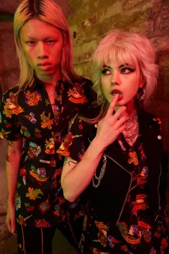 Men Dangerfield Shirts & Tees*Tattoo Zombie Print Shirt