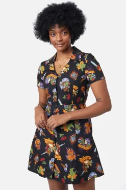 Women Dangerfield Dresses & Pinafores*Tattoo Zombie Shirt Dress