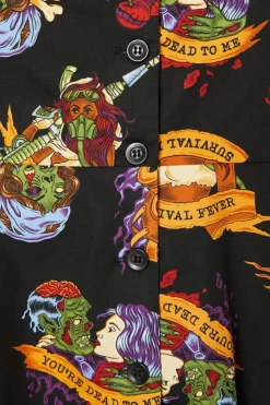 Women Dangerfield Dresses & Pinafores*Tattoo Zombie Shirt Dress