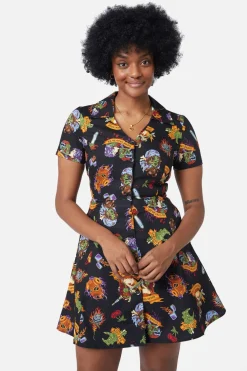 Women Dangerfield Dresses & Pinafores*Tattoo Zombie Shirt Dress
