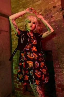 Women Dangerfield Dresses & Pinafores*Tattoo Zombie Shirt Dress