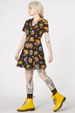 Women Dangerfield Dresses & Pinafores*Tattoo Zombie Shirt Dress