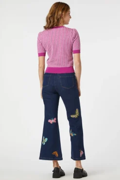 Women Princess Highway Knitwear & Cardis*Taylor Check Knit Top