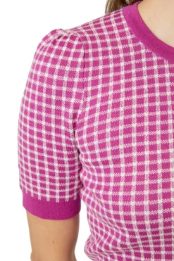 Women Princess Highway Knitwear & Cardis*Taylor Check Knit Top