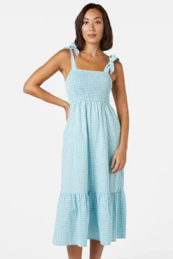 Women Princess Highway Dresses & Pinafores*Tessa Check Midi Dress