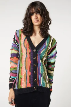 Men Dangerfield Jumpers & Knits*Textured Rage Cardi