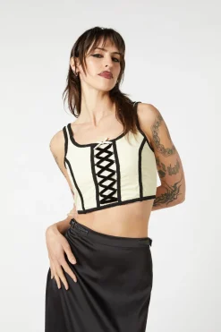 Women Dangerfield Blouses & Tops*10Th House Velvet Corset