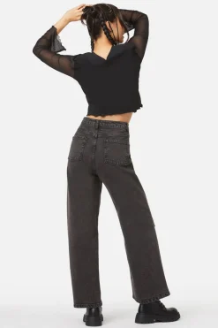 Women Dangerfield Pants & Jumpsuits*The Astral Wide Leg Jeans