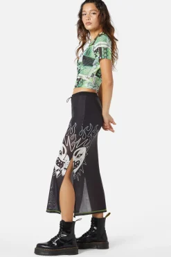 Women Dangerfield Skirts & Skorts*The End Mesh Drawstring Skirt